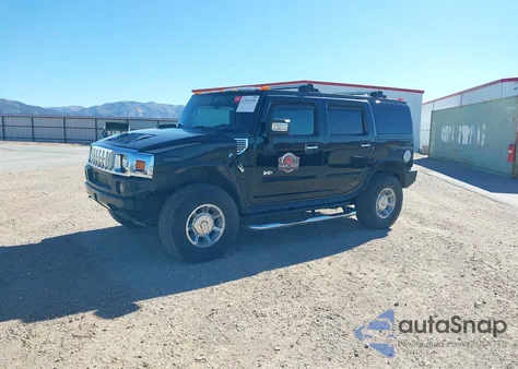 2007 Hummer H2 Suv z USA, uszkodzony, nr VIN 5GRGN23U37H102543